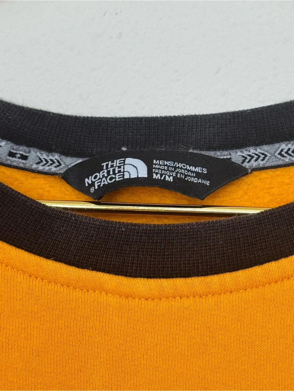 The North Face bold orange